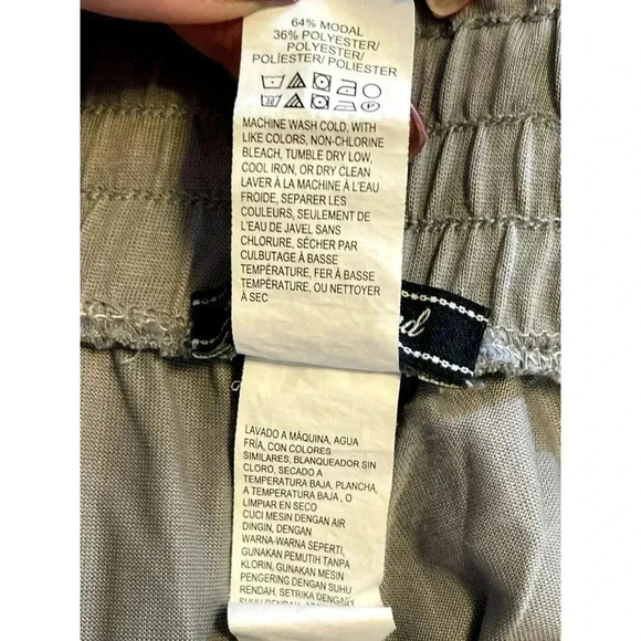 Lucky Brand Ladies' Lounge Pants Light Gray Size Small soft Modal Pajama Pants - Picture 3 of 4